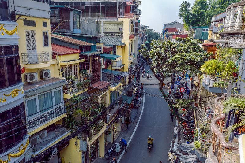 Oyo 604 Queen Hotel Spot-On ハノイ市 エクステリア 写真